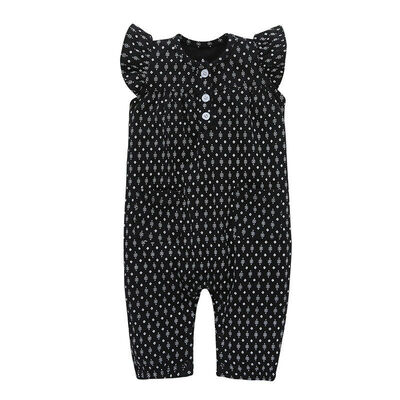 

Newborn Baby Girl Clothes Polka Dots Romper Jumpsuit Bodysuit Set Outfit