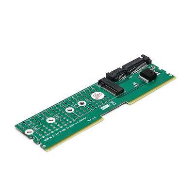 

M2 NGFF B-Key SATA-Bus SSD to SATA3 Adapter DDR Memory Slot Raiser Card