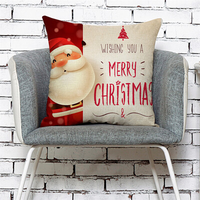 

Tailored Home Decor Cushion Cover Merry Christmas Pillowcase Sofa Throw Pillow Covers