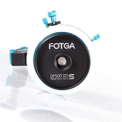 

Fotga Upgrade DP500IIS Follow Focus Quick Rlease Dampen AB Hard Stop with Gear Ring Belt for Canon 5DII III 7D Nikon D90 Panasoni