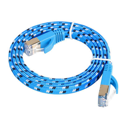 

Cat7 Ethernet Cable Flat RJ45 Networking LAN Cords Jumper Gigabit Wire