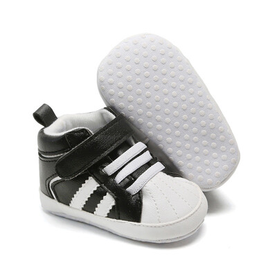 

Baby moccasins infant anti-slip PU Leather first walker soft soled Newborn Sneakers Baby shoes