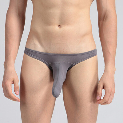 

New Mens Comfy Modal Breathable Trunk Pouch Underwear Briefs Y-front Underpants