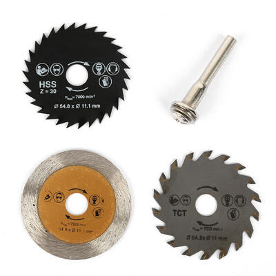 

Greensen 3pcs Mini Diamond Saw Blade Disc Cutting Wheel Rotary Tool Accessories