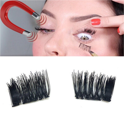 

〖Follure〗Ultra-thin 02mm Magnetic Eye Lashes 3D Reusable False Magnet Eyelashes