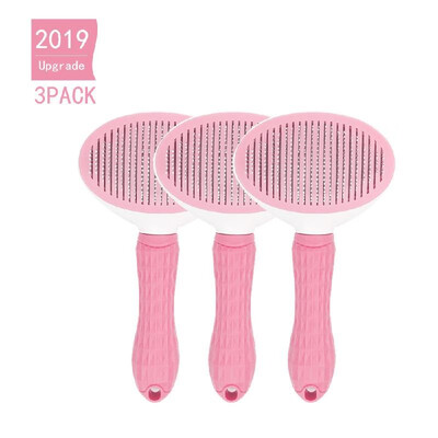 

2PCS Pet Grooming Brush Hair Remover Shedding Grooming Tools for Pets Dogs Cats