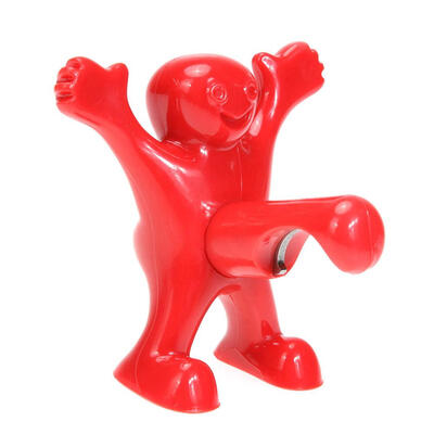 

Cute Red Guy Wine Beer Bottle Opener Wine Cork Stopper Plug Gift Bar Tools