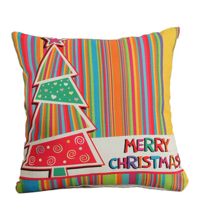 

Tailored Merry Christmas Decoration Festival Pillow Case Cushion Cover