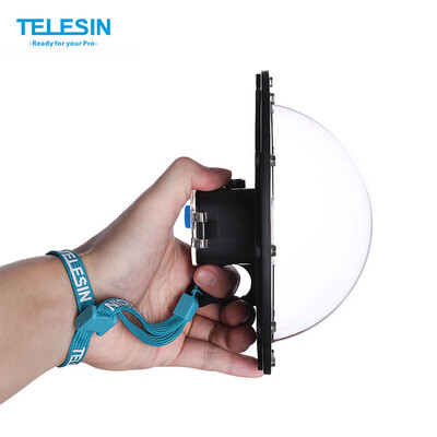 

TELESIN GP-DMP-SESSION Dome Port for GoPro Hero Session54 Camera Underwater Diving Transparent Lens Housing Dome