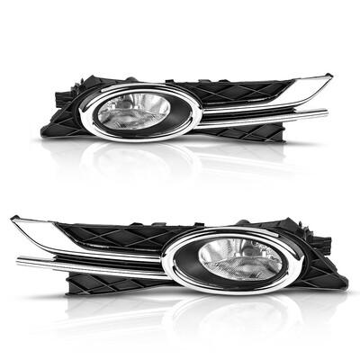 

for 2014-2016 Honda Odyssey Clear Fog Light Front Bumper LampsSwitchWiring Kit