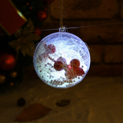 

〖Follure〗Christmas Tree Pendant Hanging Home Ornament Christmas Decoration Ball Light