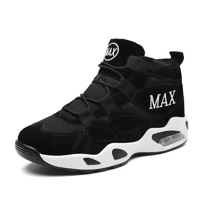 

Boys high basketball shoes mesh boy breathable cushion sports shoes