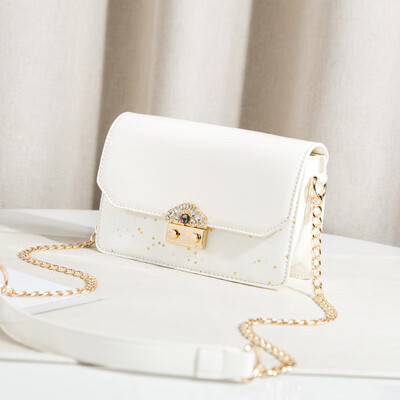 

Summer womens tide Korean fashion simple Joker chain shoulder girls messenger bag