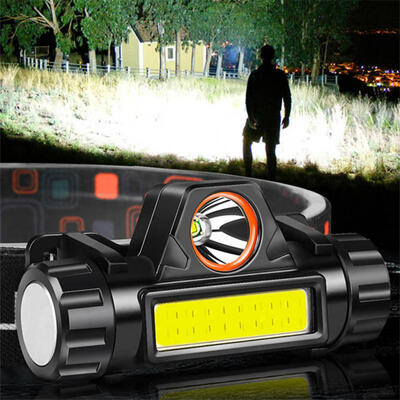 

Outdoor USB Rechargeable 5W COB LED Headlamp Hunting Lamp For Night Riding Fishing Searching Camping Hiking