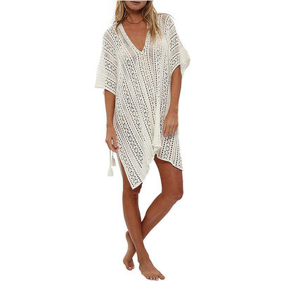 

Womens Summer Lace Crochet Bathing Suit Bikini Swimwear Cover Up Beach Dress
