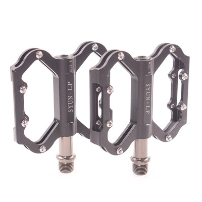 

Mountain Road Bike Pedals MTB Wide Aluminum Flat Platform Sealed Bearings