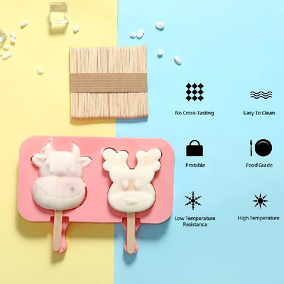 

Popsicle Molds DIY Ice Cream Mold Silicone Ice Pop Mold