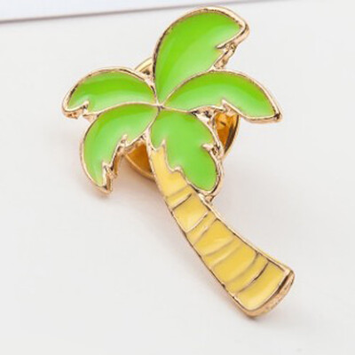 

1pc Lovely Bohemia Fruits Collar Pin Corsage Cartoon Expression Brooch Pins New