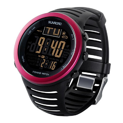 

Sunroad Digital Fishing Watch Barometer Altimeter Thermometer Weather Forecast Multifunctional Watch