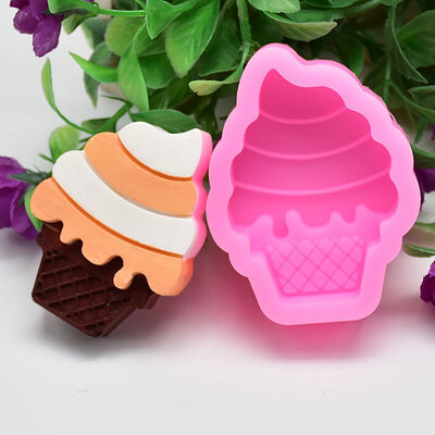 

Silicone Cake Mold DIY Baking Mold New Unique Ice Cream Shape Fondant Cake Decoration