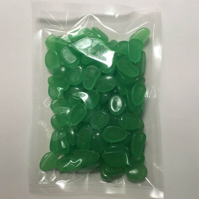 

Luminous Pebbles Glow Stone Decoration Multicolor Fish Tank Landscaping Garden Fluorescent Stone