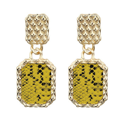 

2019 Fashion Gold Metal Round Disc Statement Earrings for Women Bijoux Brincos Party Gift Big Circle Drop Dangle Earring