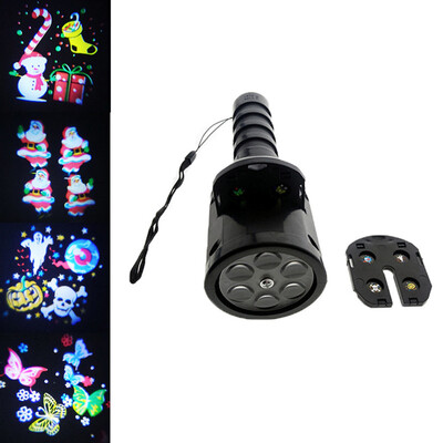 

〖Follure〗Pattern Decorative Lighting Projectors Projection Flashlight LED Lamp With