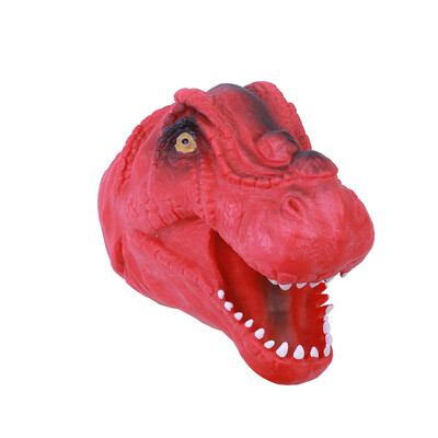 

Tailored Dinosaur Soft Hand Puppet Baby Infant Kid Toy For jaws Cake Decoration Topper