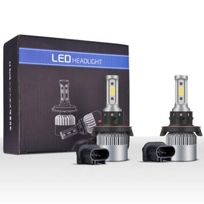 

200W 9008 H13 LED Headlight 20000LM White HiLow Beam 6000K Bulbs Kit 2 PCS