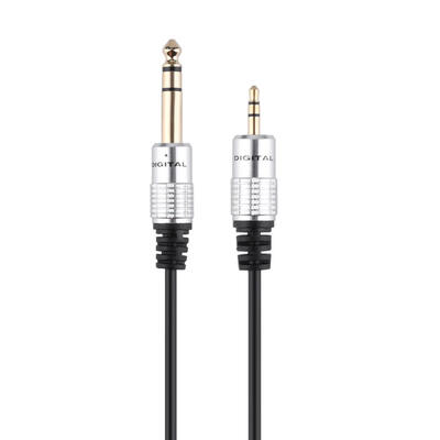 

635mm to 35mm Cable Adapter Male to Male TRS Stereo Audio Jack Plug Wire