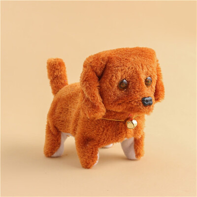 

YIWULAMusic Light Cute Robotic Electronic Walking Pet Dog Puppy Kids Toy BW