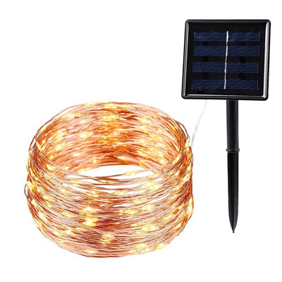 

Waterproof Solar Powered 50 100 200 LEDs Lamp