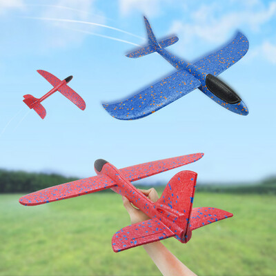 

YIWULAFoam Throwing Glider Airplane Inertia Aircraft Toy Hand Launch Airplane Model