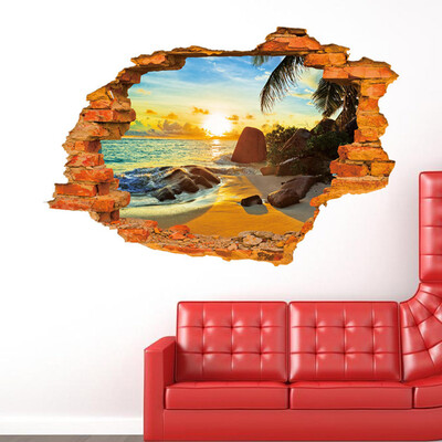 

〖Follure〗DIY 3D Wall Stickers Removable Kids Nursery Home Backdrop Decor Mural Art Decal
