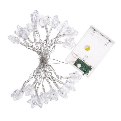 

20LED Star Fairy String Light Romantic Wedding Holiday Home Decorative Lamp
