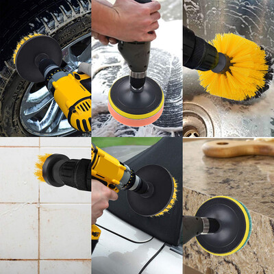 

Siaonvr 9 Piece Power Scrubber Kit All Purpose Cleaning Scrubbing For Cordless Drill