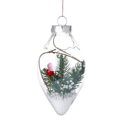 

〖Follure〗Christmas Tree Pendant Hanging Home Ornament Christmas Decoration Ball