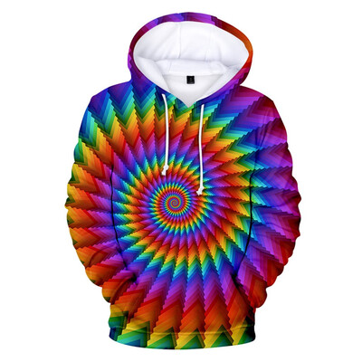

Toponeto Unisex Mens 3D Printing Creative Round Neck Casual Long Shirts Top Blouse