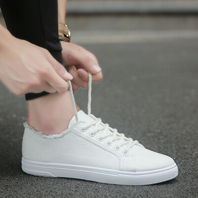 

Summer Korean version of the trend small whiteboard shoes autumn cloth shoes white tide shoes canvas casual white shoes