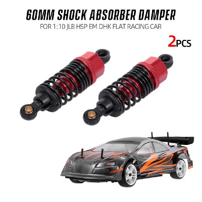 

2pcs Shock Absorber Damper 60mm RC Car Parts for 110 JLB HSP EM DHK HPI Flat Car RC Racing Car