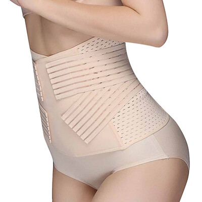 

Toponeto Women Hollow Breathable Abdominal Bands Body Shapes Abdominal Body Shaping Belts
