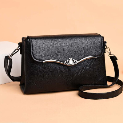 

Tailored Womens Fashion Solid Color Shoulder Bag Wild Messenger Bag Mother Bag