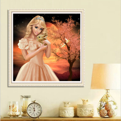 

Gobestart 5D DIY Diamond Painting Embroidery Round Diamond Home Decor Gift