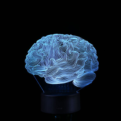 

〖Follure〗LED 3D Illuminated Lamp Optical Desk Night Light With 7 Color Changing