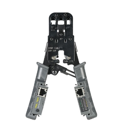 

Multi-functional LED Detachable Cable Crimping Tool Wire Cutter Stripper RJ11 RJ12 RJ45 Wire Tester
