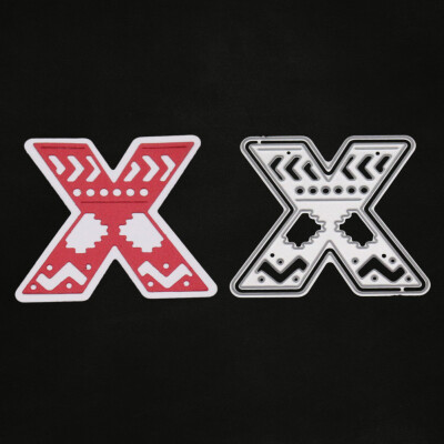 

Gobestart 5CM Large Big Alphabet Letters Cutting Dies Stencils Metal For DIY Scrapbooking