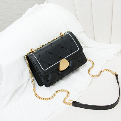 

A small bag of womens all-in-one diamond chain small square bag&small bag