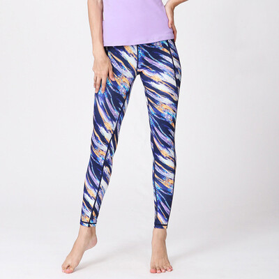 

Tailored Women Fashion Printed High-waist Hip Stretch Running Fitness Yoga Pants