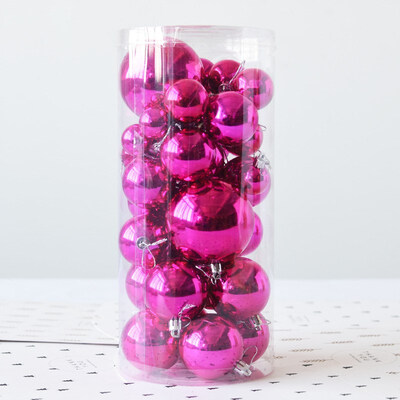 

FUNNYBUNNY Christmas Ball Ornaments Exquisite Colorful Balls Decorations Pendant Pack of 36pcs