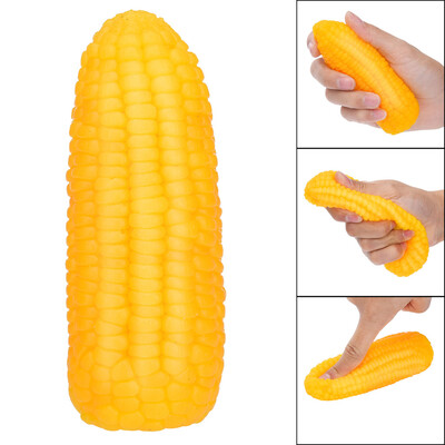 

〖Follure〗Squeeze Toy Fidget Hand Toy Stress Relief Corn Decoration Toy Mochi Squeeze Ball